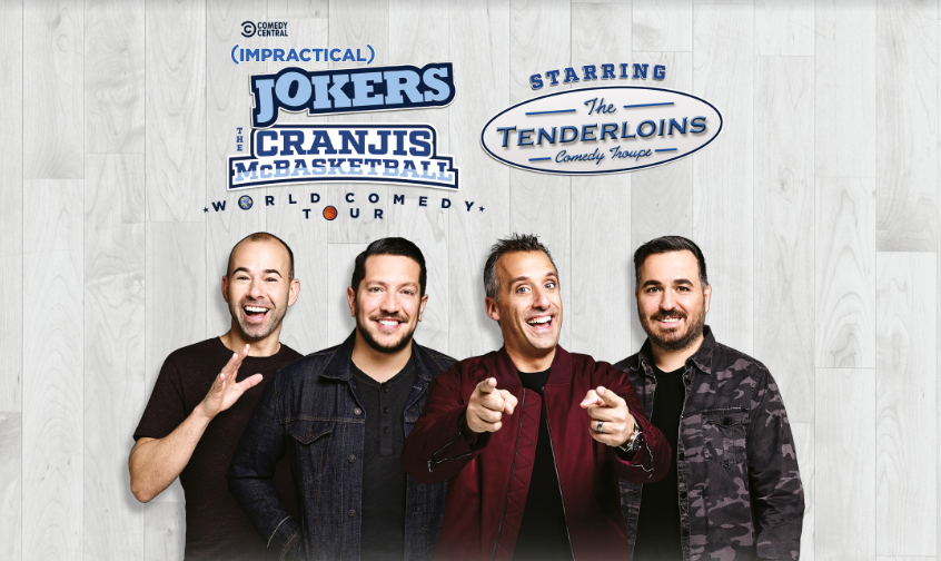 Comedy Central Impractical Jokers Uk Tour - Comedy Walls